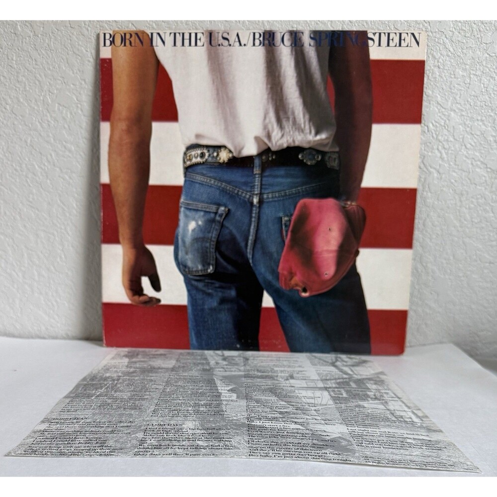Bruce Springsteen - Born In The USA - 1984 Columbia QC 38653 w/Inserts Vinyl LP